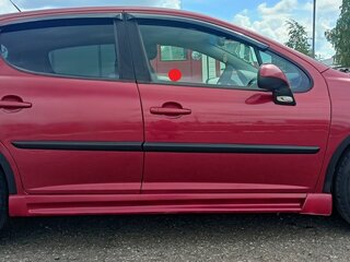 2007 Peugeot 207 I, красный, 390000 рублей, вид 3