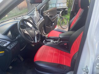 2013 Hyundai Santa Fe III, белый, 1900000 рублей, вид 5