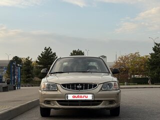 2004 Hyundai Accent ТагАЗ II, золотистый, 290000 рублей, вид 2
