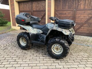 2012 Suzuki KingQuad 400, коричневый, 500000 рублей, вид 4