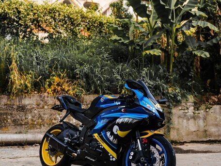 2020 Yamaha YZF-R6, синий, 1300000 рублей, вид 3
