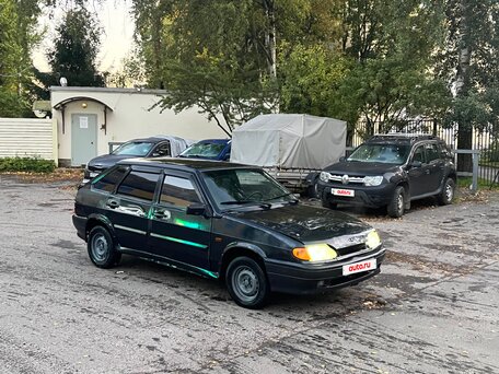 2009 Lada (ВАЗ) 2114, серый, вид 2