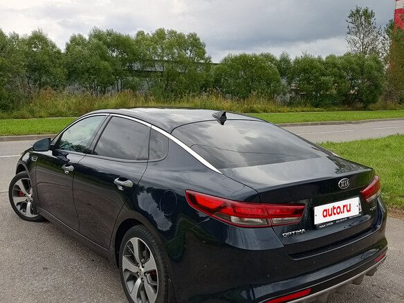 2017 Kia Optima IV, синий, 1850000 рублей - вид 5