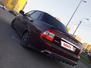2012 Lada (ВАЗ) Priora I, пурпурный, 595000 рублей, вид 4