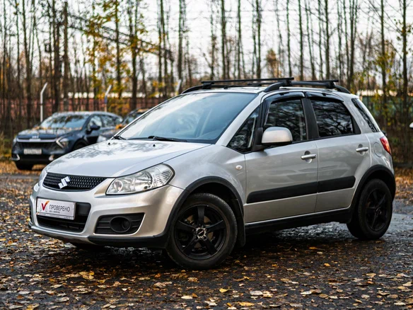 2010 Suzuki SX4 I (Classic) Рестайлинг, серебристый, 649000 рублей
