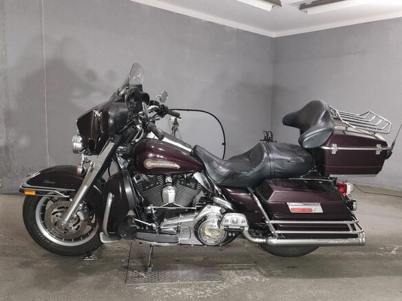 2007 Harley-Davidson Electra Glide, пурпурный, 505000 рублей - вид 5