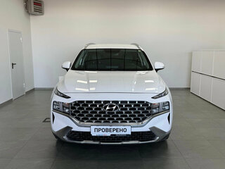 2021 Hyundai Santa Fe IV Рестайлинг, белый, 2800000 рублей, вид 2