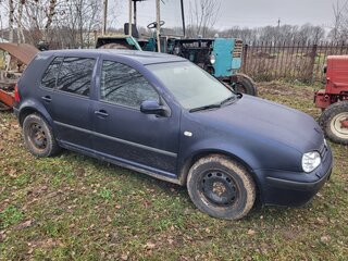 1999 Volkswagen Golf IV, синий, 250000 рублей, вид 2