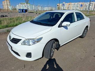 2012 Toyota Corolla X (E140, E150) Рестайлинг, белый, 1150000 рублей, вид 3