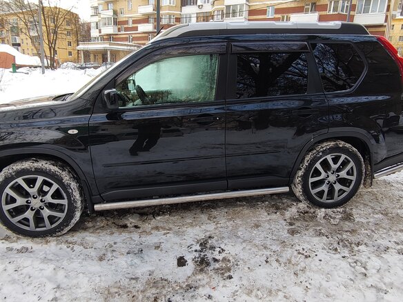2010 Nissan X-Trail II, чёрный, 1100000 рублей - вид 8