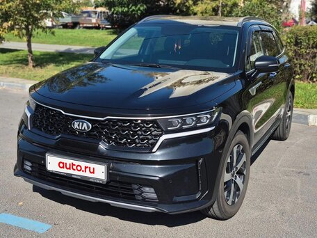 2021 Kia Sorento IV, чёрный, 3690000 рублей, вид 3