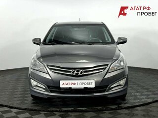2015 Hyundai Solaris I Рестайлинг, серый, 975000 рублей, вид 3