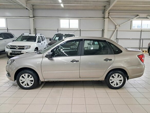 2019 Lada (ВАЗ) Granta I Рестайлинг, бежевый - вид 7