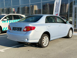2007 Toyota Corolla AMT X (E140, E150), голубой, 610000 рублей, вид 5