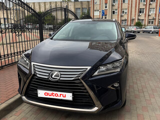 2018 Lexus RX 350L IV, синий, 3850000 рублей, вид 1