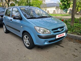 2008 Hyundai Getz I Рестайлинг, голубой, 500000 рублей, вид 2