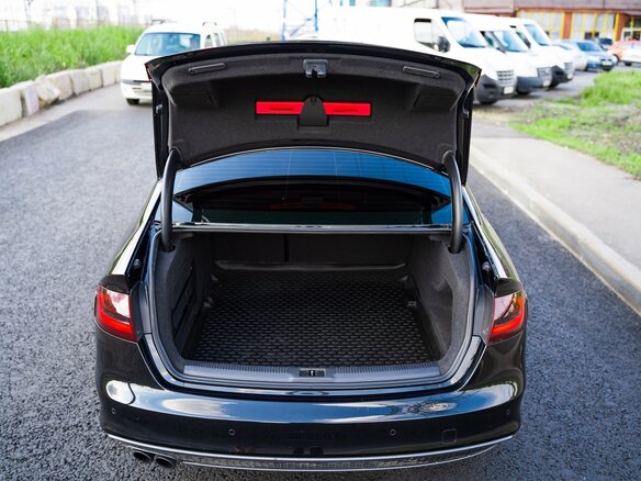 2014 Audi A4 IV (B8) Рестайлинг, чёрный - вид 8
