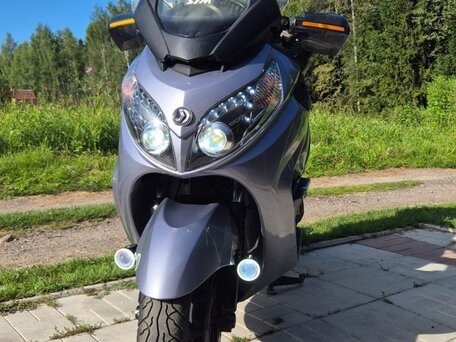 2012 Sym Maxsym 400, серебристый, 310000 рублей, вид 2