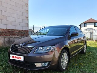2013 Skoda Octavia III (A7), коричневый, 1030000 рублей, вид 1