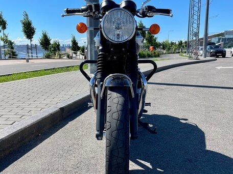 2019 Triumph Bonneville T100, чёрный, 815000 рублей, вид 4