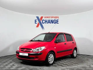 2007 Hyundai Getz I Рестайлинг, красный, 382000 рублей, вид 1