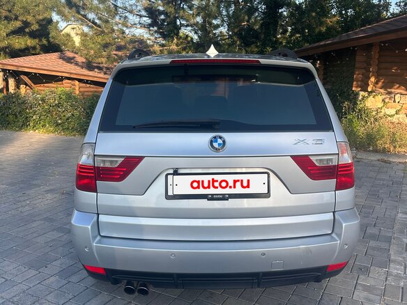 2007 BMW X3 30i I (E83) Рестайлинг, серебристый, 950000 рублей - вид 6