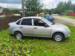 2013 Lada (ВАЗ) Granta I, серебристый, 250000 рублей, вид 2