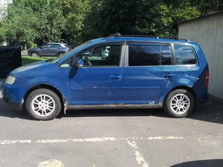 2005 Volkswagen Touran I, синий, 600000 рублей, вид 5