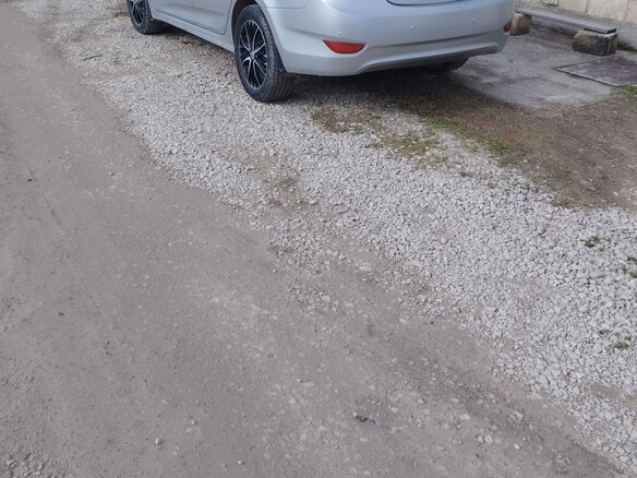 2011 Hyundai Solaris I, серебристый, 730000 рублей - вид 6