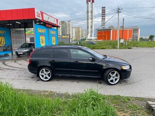 2008 Volvo V50 I Рестайлинг, чёрный, 710000 рублей, вид 4