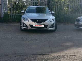 2011 Mazda 6 II (GH) Рестайлинг, серебристый, 550000 рублей, вид 1