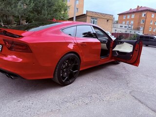 2014 Audi S7 I (4G), красный, 3700000 рублей, вид 5