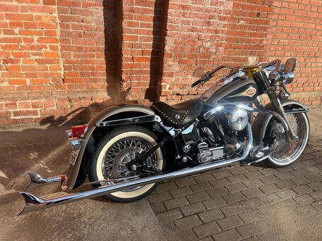1996 Harley-Davidson Heritage, серебристый, 1500000 рублей, вид 2