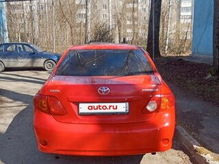 2008 Toyota Corolla X (E140, E150), красный, 450000 рублей, вид 3