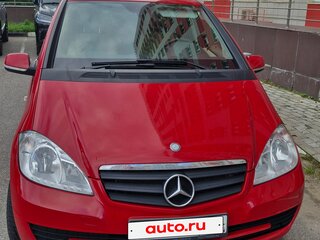 2011 Mercedes-Benz A-Класс 180 II (W169) Рестайлинг, красный, 950000 рублей, вид 2