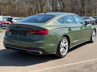 2022 Audi A5 Sportback 35 TFSI II (F5) Рестайлинг, зелёный, 3178365 рублей, вид 5