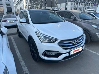 2016 Hyundai Santa Fe III Рестайлинг, белый, 2430000 рублей, вид 1