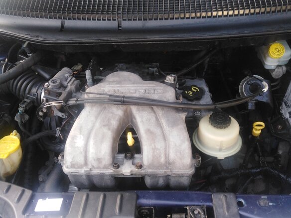 2005 Dodge Caravan 4-speed IV, синий, 725000 рублей - вид 11