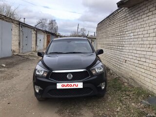 2012 SsangYong Actyon Sports II, чёрный, 900000 рублей, вид 1