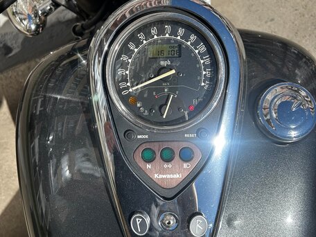 2006 Kawasaki VN900 Vulcan, чёрный, 530000 рублей, вид 4