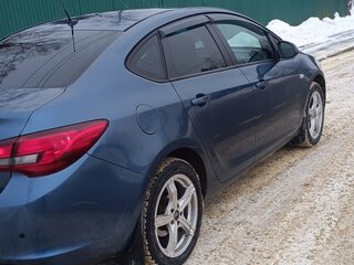 2012 Opel Astra J Рестайлинг, голубой, 700000 рублей, вид 3