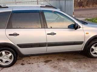 2015 Lada (ВАЗ) Kalina Cross II, серебристый, 425000 рублей, вид 2
