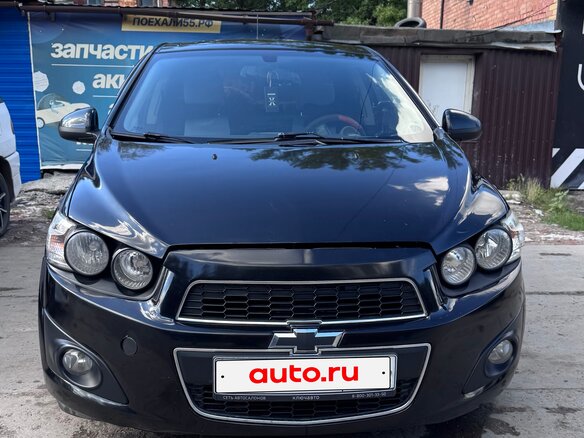 2012 Chevrolet Aveo II, чёрный, 660000 рублей