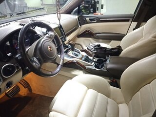 2011 Porsche Cayenne Turbo II (958), коричневый, 2700000 рублей, вид 3