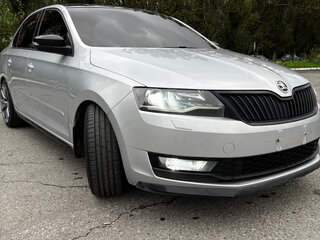 2017 Skoda Rapid I Рестайлинг, серый, 1350000 рублей, вид 4
