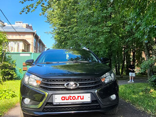 2020 Lada (ВАЗ) Vesta SW I, чёрный, 1220000 рублей, вид 4