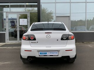 2008 Mazda 3 4-speed I (BK) Рестайлинг, белый, 789000 рублей, вид 5