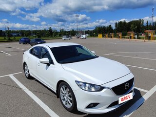 2013 Mazda 6 III (GJ), белый, 1370000 рублей, вид 1