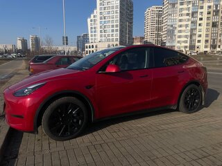 2023 Tesla Model Y Long Range Dual Motor I, красный, 2600000 рублей, вид 5