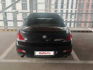 2006 BMW 6 серии 650i II (E63/E64), чёрный, 1499999 рублей, вид 3